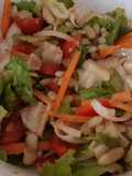 Ensalada de verdinas con aliño de mi casa