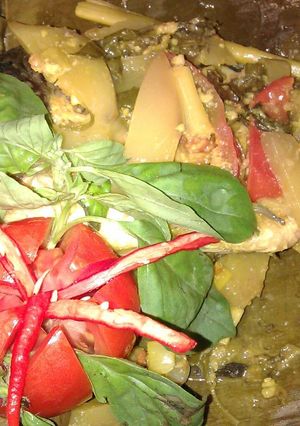 Foto resep Ikan mas pepes buah mangga#ketika buah masuk dapur#cookpad community