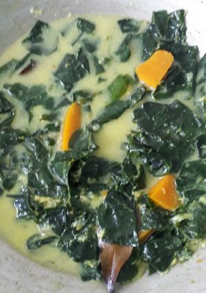 Foto resep Gulai daun katuk labu kuning (milk booster)