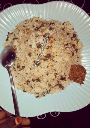 A picture of Broken rice 🍚(danbun shinkafa).