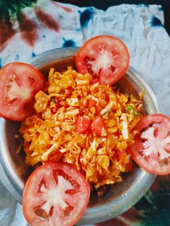बंदगोभी और टमाटर की सब्जी(bandgobi aur tamatar ki sabji recipe in hindi) रेसिपी मुख्य फोटो