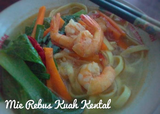 Resep Mie Rebus Kuah Kental Oleh Atik Pawoen Ibuk Cookpad