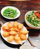 Mâm cơm chay thường ngày #8
