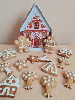 Una foto de Galletas navideñas de canela y jengibre by Gaby