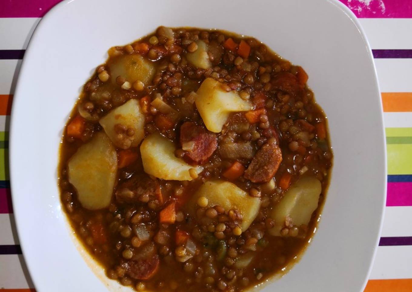 Lentejas con chorizo