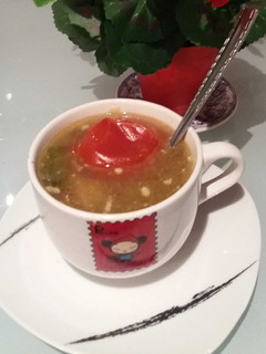 Una foto de Sopa para el día de lluvia