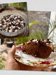 Foto resep Chocolate Oat Raisin & Banana Cake (Anti Gagal, Tanpa Terigu dan Gula) ❤️