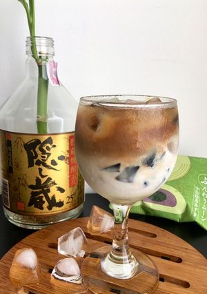Foto resep Es kopi susu cincau