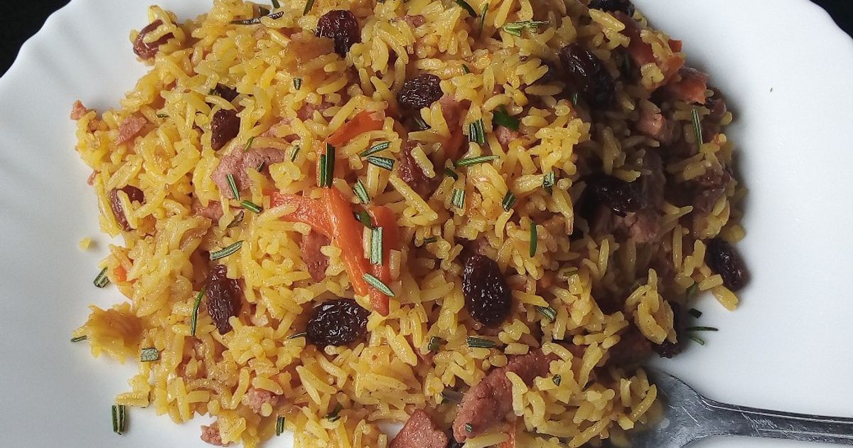 Spiced Rice With Raisins Recipe by Belinda - Cookpad