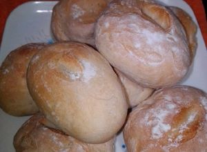Una foto de Pulguitas de pan con suero de queso