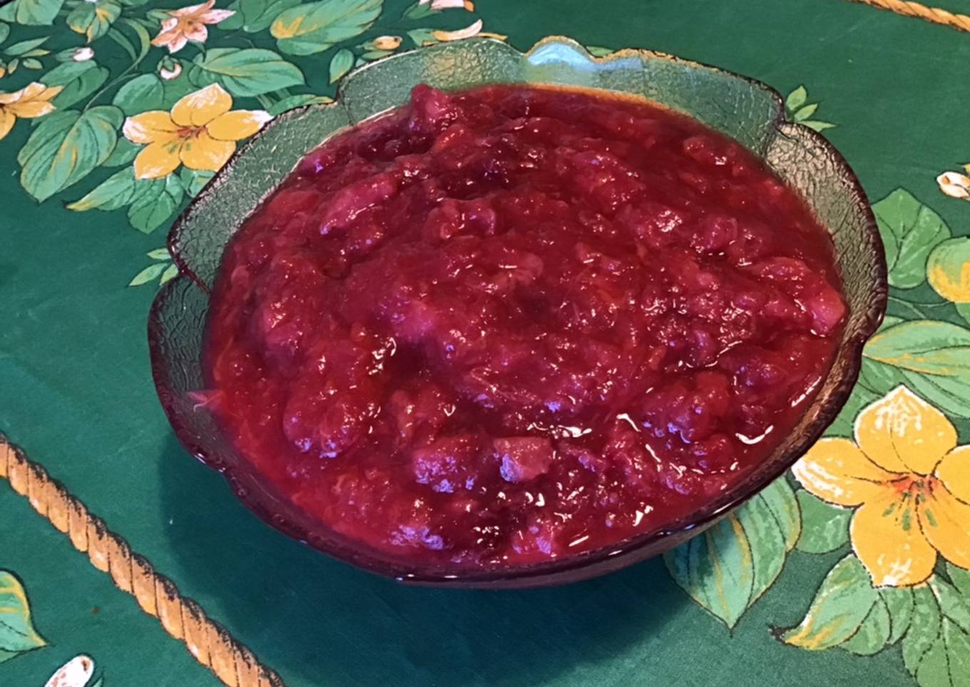 Compote aux pêches de vigne,pommes et prunes du jardin