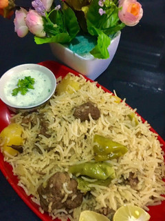 A picture of Beef Pulao💕💕💕💕.