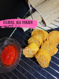 Foto resep Eggroll (nasi) Ala Hokben