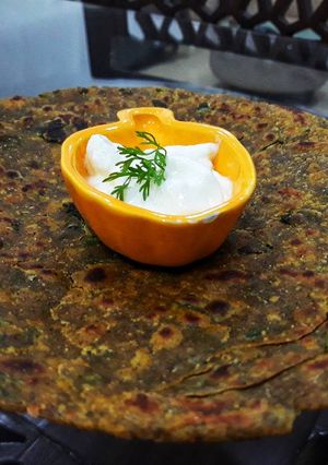 A picture of Multigrain Methi Thepla.