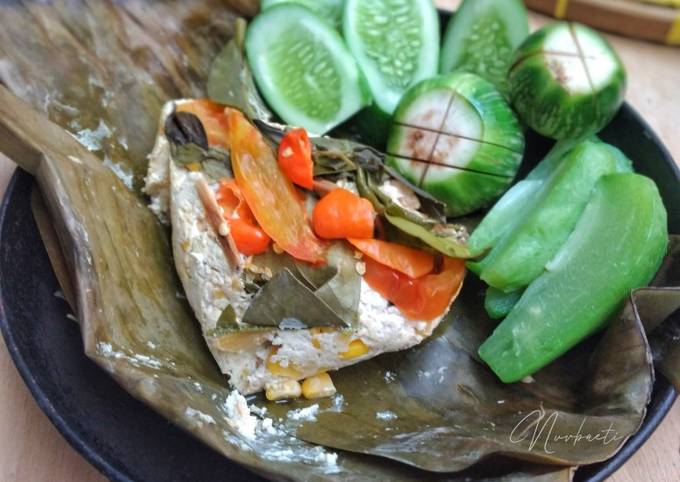 Resep Pepes TaJaJa (tahu jamur &amp; jagung) yang Sempurna