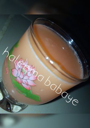 A picture of Tamarink juice(lemon tsamiya).