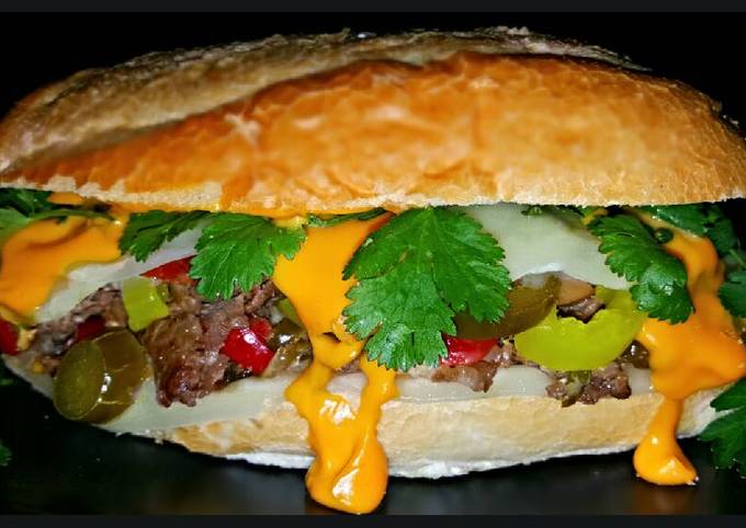 Step-by-Step Guide to Prepare Perfect Mike's Southwestern Philly Cheese Steak