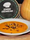 Creme de Abóbora com Frutos Secos torrados