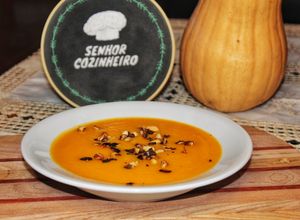 Foto de Creme de Abóbora com Frutos Secos torrados