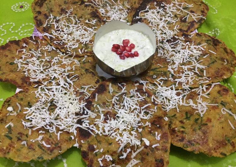 Recipe of Ultimate Potato paneer paratha