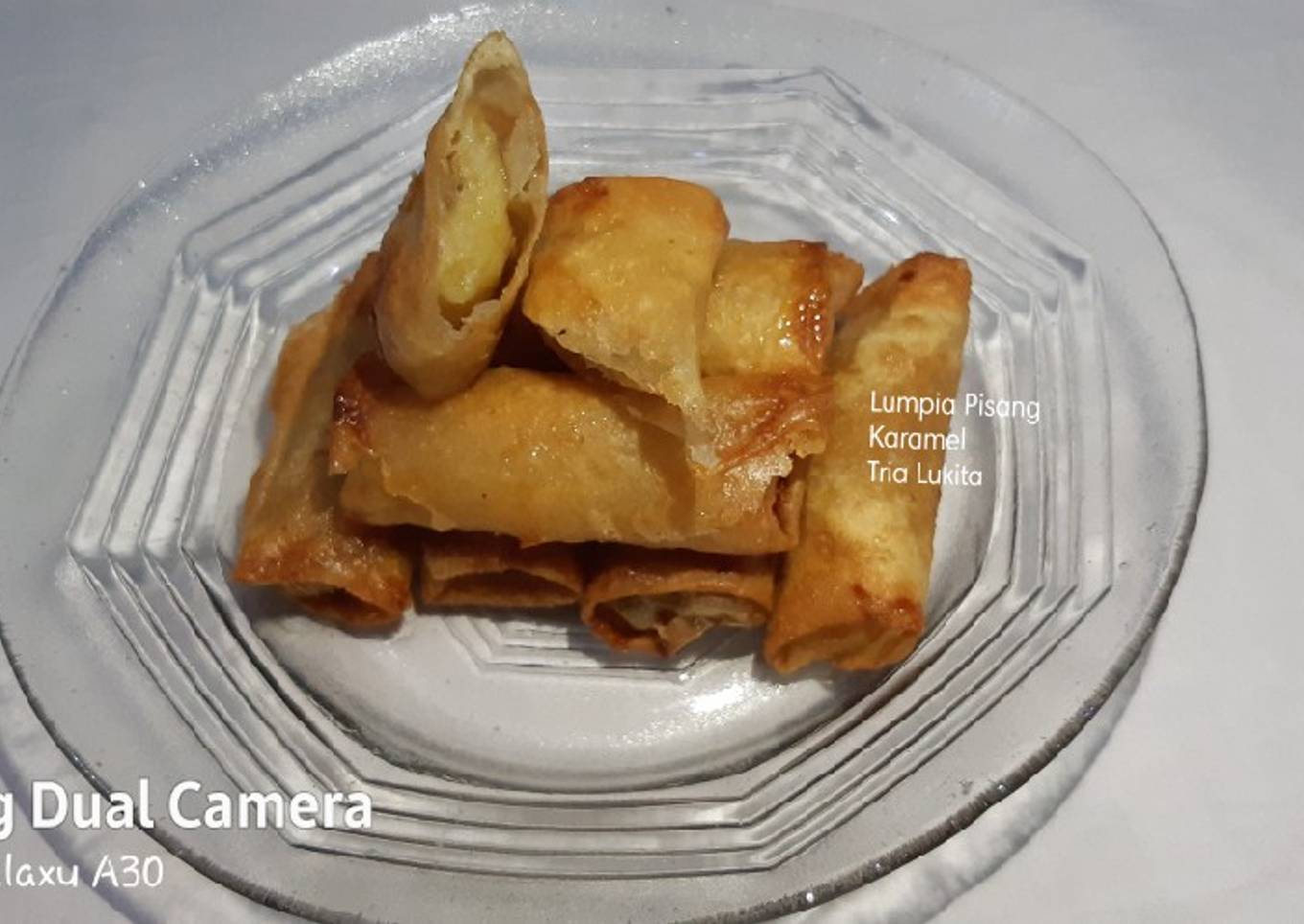 Lumpia Pisang Karamel (Hanya 3 Bahan Mudah & Enak)