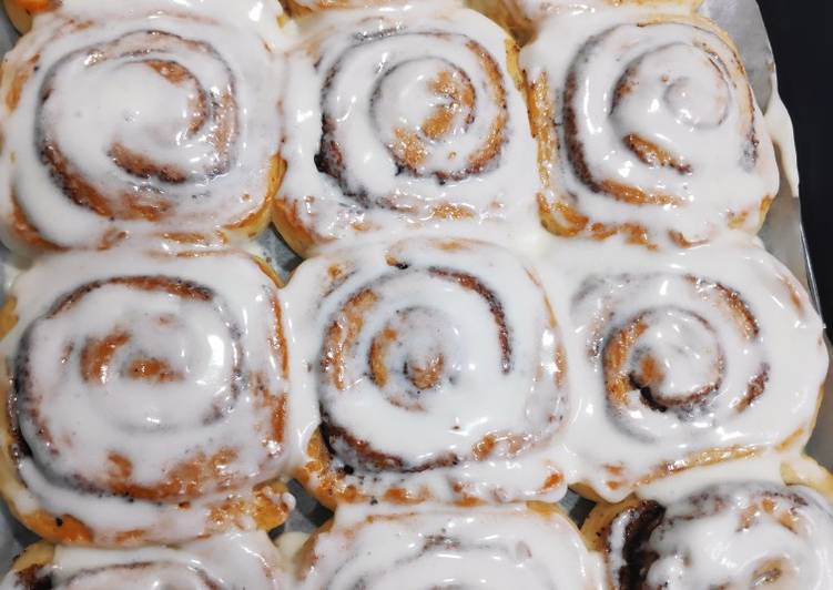 Recipe of Any-night-of-the-week Cinnamon buns