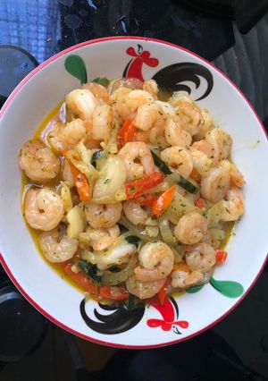 Foto resep Udang tumis mentega simple