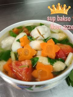 Foto resep Sop bakso#BUMBUSIMPLE