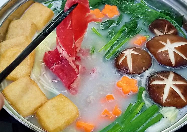 Recipe of Favorite Beauty Pot Collagen Shabu-Shabu