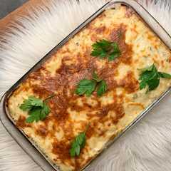 صينية رز بالدجاج بصوص البشاميل 🤍-レシピのメイン写真
