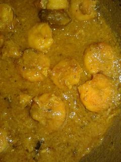 A picture of Prawn malai curry.