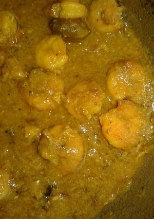 A picture of Prawn malai curry.