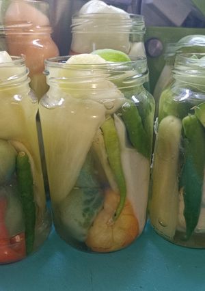 Vegyes savanyúság recept fotója