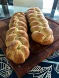 Trenza de pan Brioche