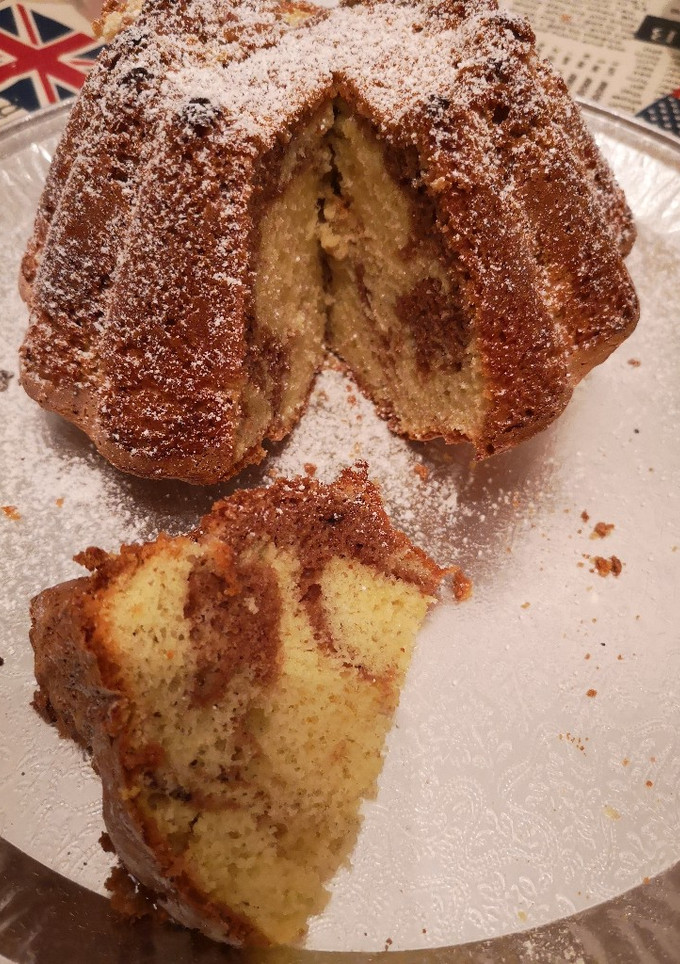 Nesquik kakaós kuglóf recept fotója