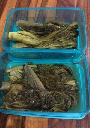 Foto resep Sayur Asin homemade