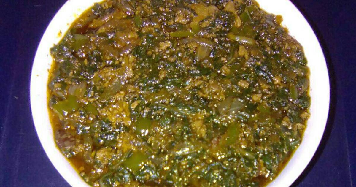 Spinach with chicken livers Recipe by Smangele - Cookpad