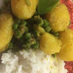 Foto di Curry di patate