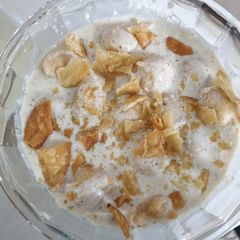 Mash daal Dahi barey A picture of Mash daal Dahi barey.