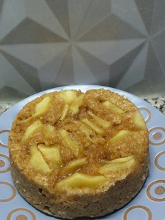 Una foto de Torta de manzana y nueces en micro!!!