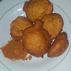 Beans cake (Qosai, Akara) A picture of Beans cake (Qosai, Akara).