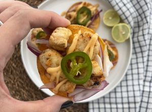 Una foto de Chicharrón de pescado