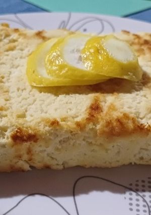 Una foto de Budín nube de Limón sin gluten, sin azúcar