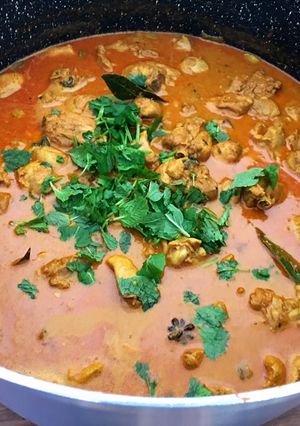 A picture of Chicken Curry.