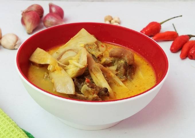  Bagaimana cara buat Gulai Nangka Iga Sapi dijamin lezat