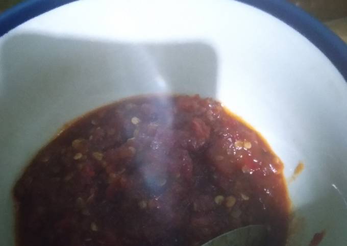 Sambel terasi gorengπππ