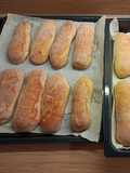 Ψωμάκια ciabatta