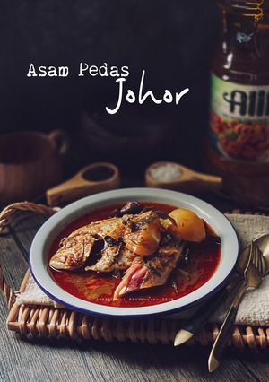 Gambar Asam Pedas Johor Kepala Ikan