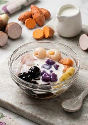 Foto resep QQ Balls dessert Taiwan🍡