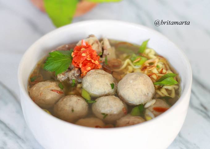 Bakso Sapi Kuah Simple #FestivalResepAsia #Indonesia